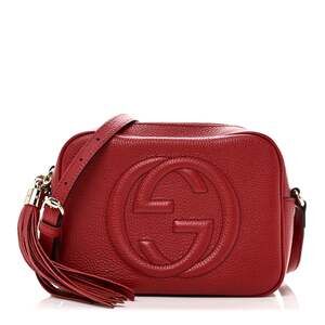 Gucci Pebbled Calfskin Small Soho Disco #243696G10B